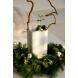 räder Vase Winterzauber Goldvogel Weiß