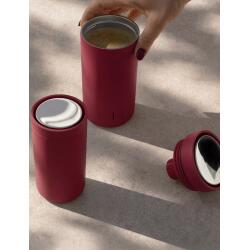 Stelton To Go Click Thermobecher 0.2 l Soft Cherry Red