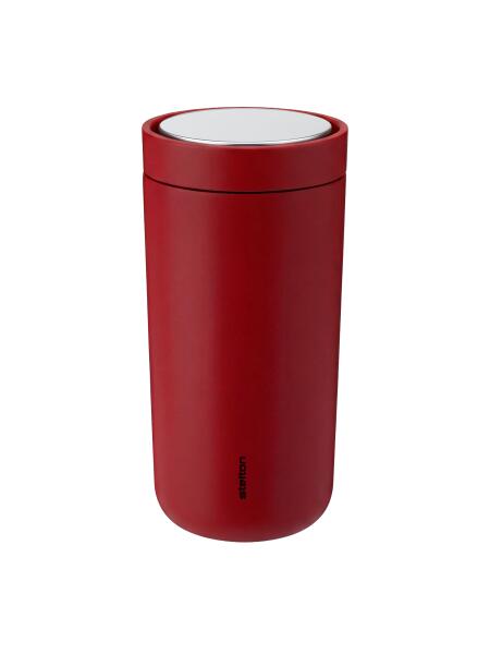 Stelton To Go Click Thermobecher 0.4 l Soft Cherry Red