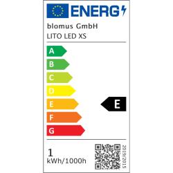 Blomus Akku LED-Leuchte -LITO- XS Granite Gray