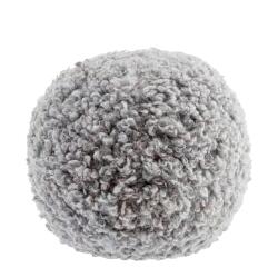 Blomus Rundes Kissen -TEDDY- Ø 26 cm Sharkskin