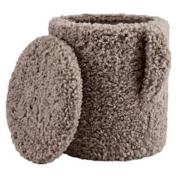 Blomus Hocker mit Stauraum -TEDDY- Espresso