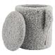 Blomus Hocker mit Stauraum -TEDDY- Sharkskin