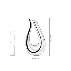 Riedel Dekanter Amadeo Figaro Schwarz/Weiß