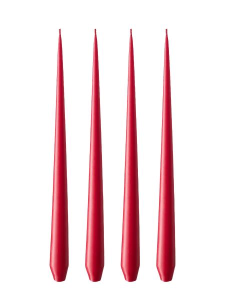 Ester & Erik Spitzkerze 4er Set 32 cm Winter Berry