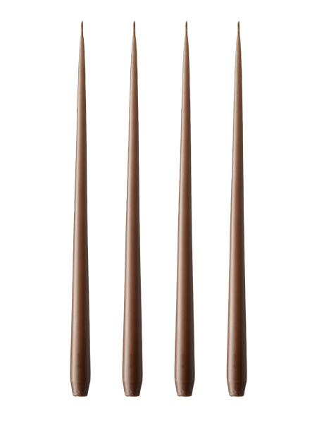 Ester & Erik Slimkerze 32 cm 4er Set Hazelnut