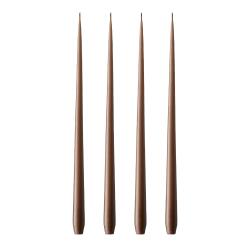 Ester & Erik Slimkerze 32 cm 4er Set Hazelnut