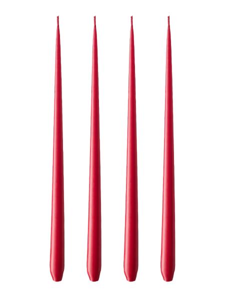 Ester & Erik Slimkerze 32 cm 4er Set Winter Berry