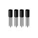 Ester & Erik Kerzenhalter 4er Set Medium Black