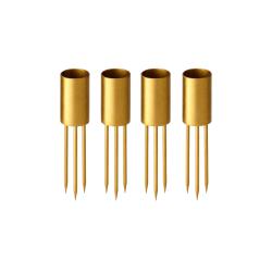 Ester & Erik Kerzenhalter 4er Set Medium Gold