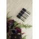 Ester & Erik Kerzenhalter 4er Set Medium Silver