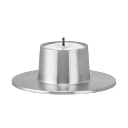 Ester & Erik Outdoor-Kerzenhalter Small Matt Silver