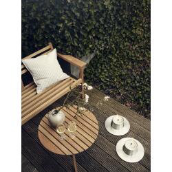 Ester & Erik Outdoor-Kerzenhalter Small Matt Silver