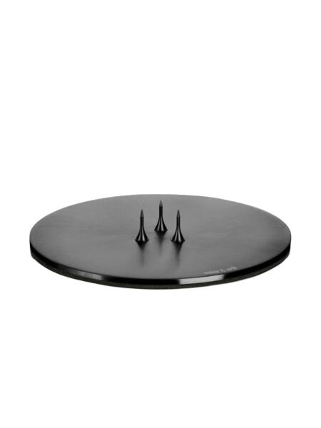 Ester & Erik Kerzenplatte Small Matt Black