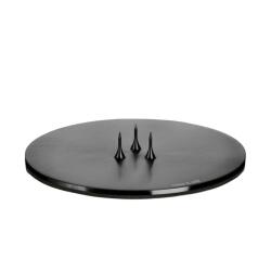 Ester & Erik Kerzenplatte Small Matt Black