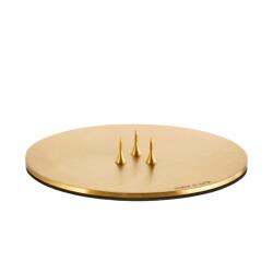 Ester & Erik Kerzenplatte Small Matt Gold