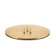 Ester & Erik Kerzenplatte Small Matt Gold