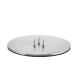 Ester & Erik Kerzenplatte Small Matt Silver