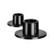 Ester & Erik Kerzenhalter 2er Set Small Matt Black