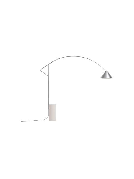 Hay Stehleuchte Compass Brushed aluminium