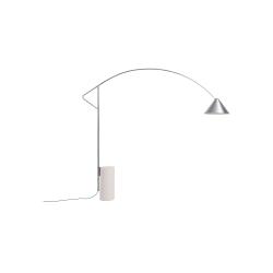 Hay Stehleuchte Compass Brushed aluminium