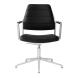 Vipp Drehstuhl 455+ Gleiter Black Leather