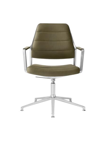 Vipp Drehstuhl 455+ Gleiter Bosco Leather