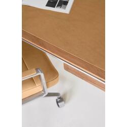 Vipp Drehstuhl 455+ Gleiter Camel Leather