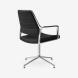 Vipp Drehstuhl 455 Gleiter Black Leather