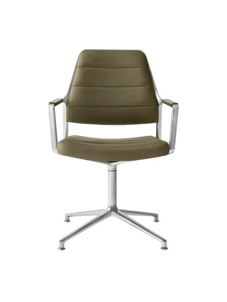 Vipp Drehstuhl 455 Gleiter Bosco Leather