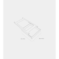 Vipp Schreibtischschublade 432 Light Oak