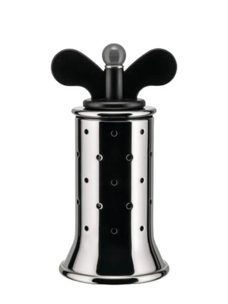 Alessi Pfeffermühle 9098 Edelstahl / Schwarz