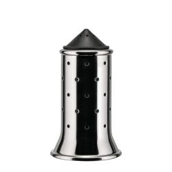 Alessi Salzstreuer MGSAL Edelstahl / Schwarz