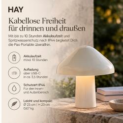 Hay Akkuleuchte Pao Green