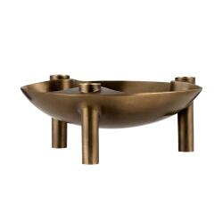 STOFF Nagel Bowl Bronzed Brass
