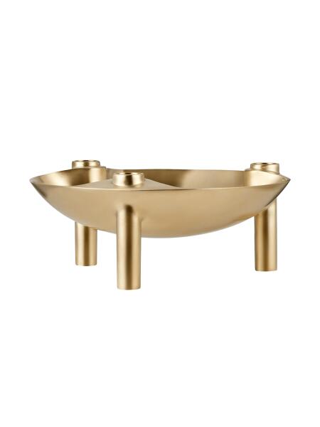 STOFF Nagel Bowl Brushed Brass