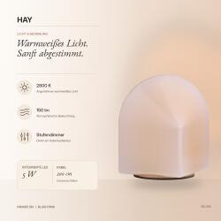 Hay Tischlampe Parade 160 Blush pink
