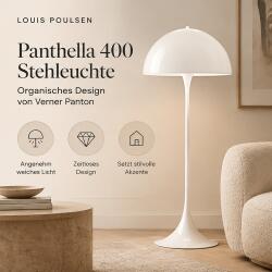 Louis Poulsen Stehleuchte Panthella 400 Opal White