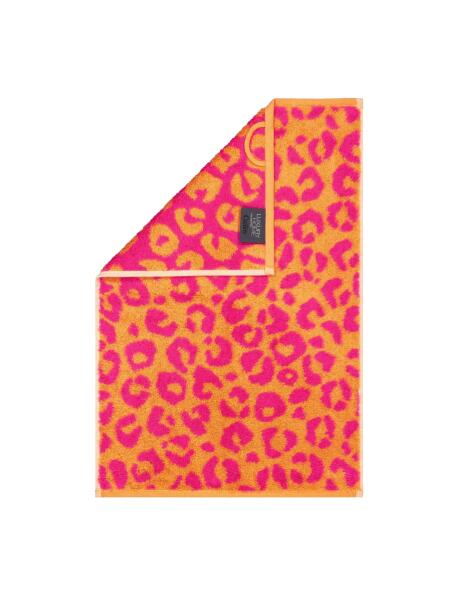 Cawö Gästetuch Two-Tone Leo 30 x 50 cm Pink