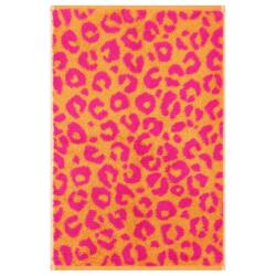 Cawö Gästetuch Two-Tone Leo 30 x 50 cm Pink