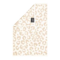 Cawö Gästetuch Two-Tone Leo 30 x 50 cm Natur