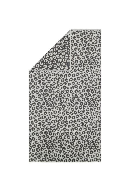 Cawö Duschtuch Two-Tone Leo 80 x 150 cm Basalt