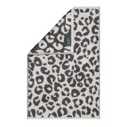 Cawö Gästetuch Two-Tone Leo 30 x 50 cm Basalt