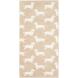 Cawö Handtuch We Love Dogs 50 x 100 cm Beige