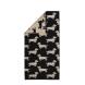 Cawö Handtuch We Love Dogs 50 x 100 cm Schwarz