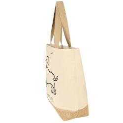Cawö Strandtasche We Love Dogs 40 x 55 cm Schwarz