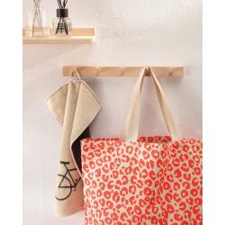 Cawö Strandtasche Leo 40 x 55 cm Schwarz