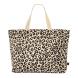Cawö Strandtasche Leo 40 x 55 cm Schwarz