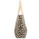 Cawö Strandtasche Leo 40 x 55 cm Schwarz