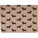 Cawö Wohndecke We Love Dogs 150 x 200 cm Schwarz